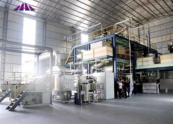 chất lượng Máy dệt vải không dệt 120gsm 4m PP Spunbond Tốc độ cao nhà máy